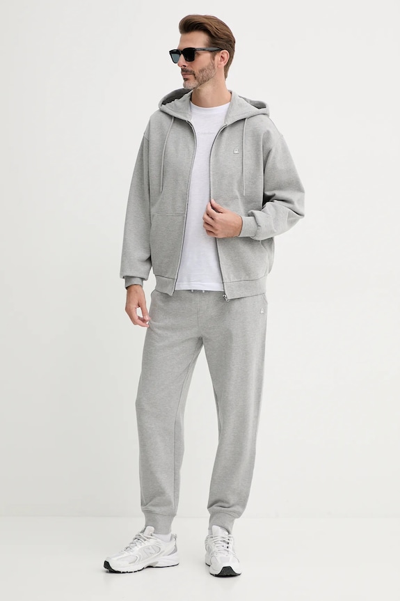 Calvin Klein póló vászonkeverékből KM0KM01138 fehér SS25