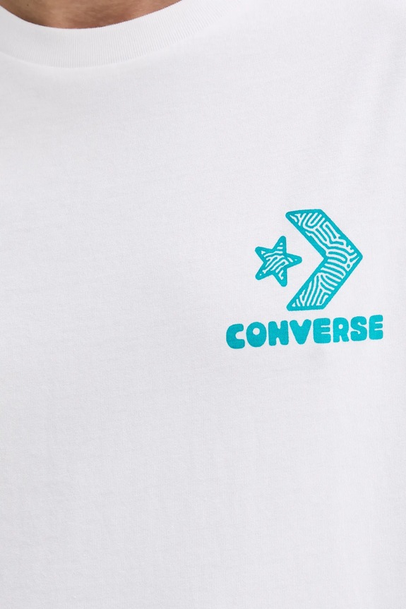Converse t-shirt in cotone 10027346.A02