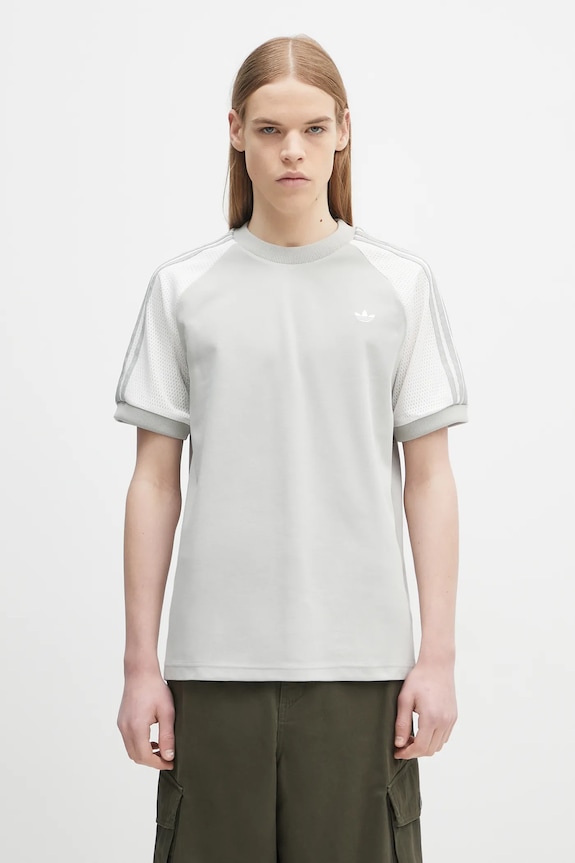 Tričko adidas Originals Cali Tee relaxed šedá KA3865
