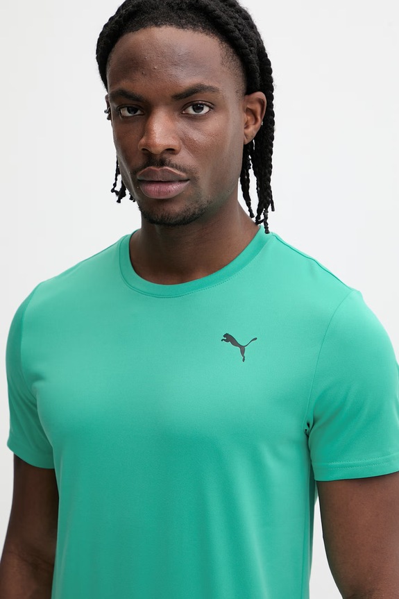 Μπλουζάκι προπόνησης Puma Tad Essentials πράσινο 525908