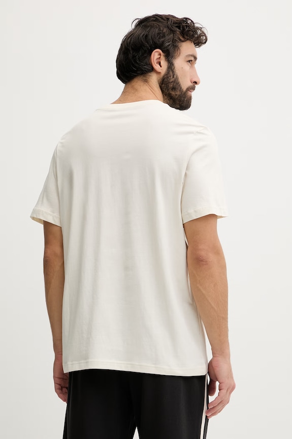 Odzież Puma T-shirt męski bawełniany 682535 beżowy