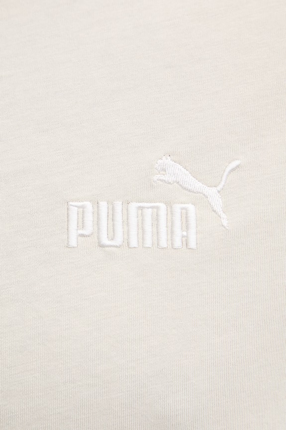 Puma T-shirt męski bawełniany 682535 beżowy