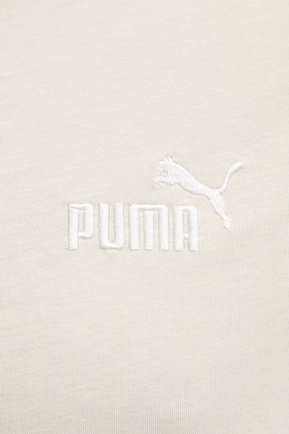 Puma T-shirt męski bawełniany 682535 beżowy