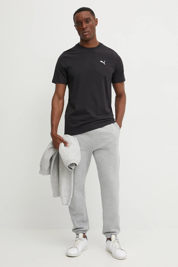 Тениска Puma Essential Logo 682538 черен SS26