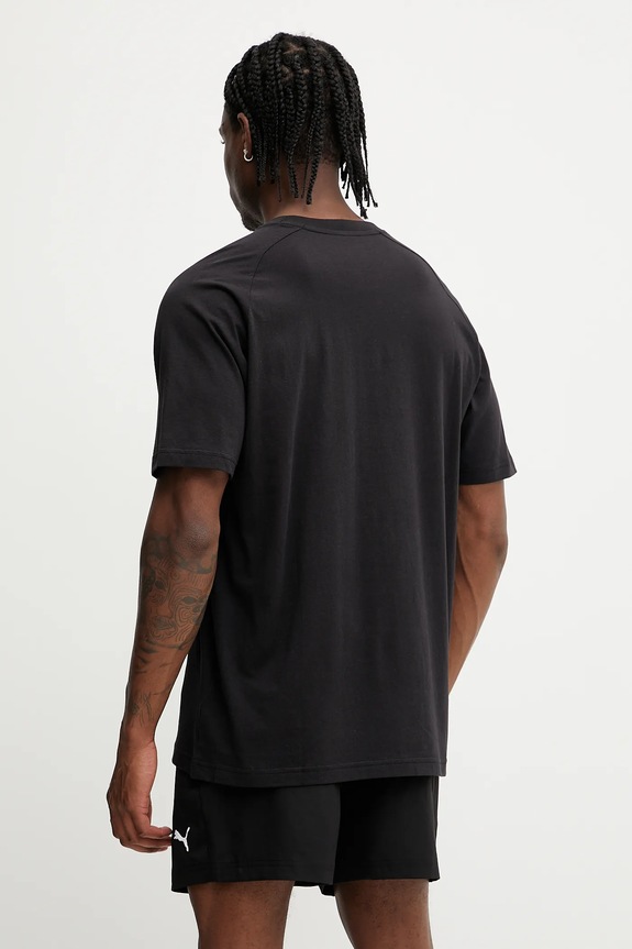 Oblačila Bombažna kratka majica 684616 črna