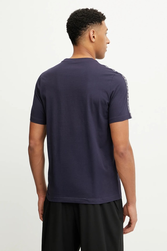 Ρούχα Βαμβακερό μπλουζάκι Puma 684674 σκούρο μπλε