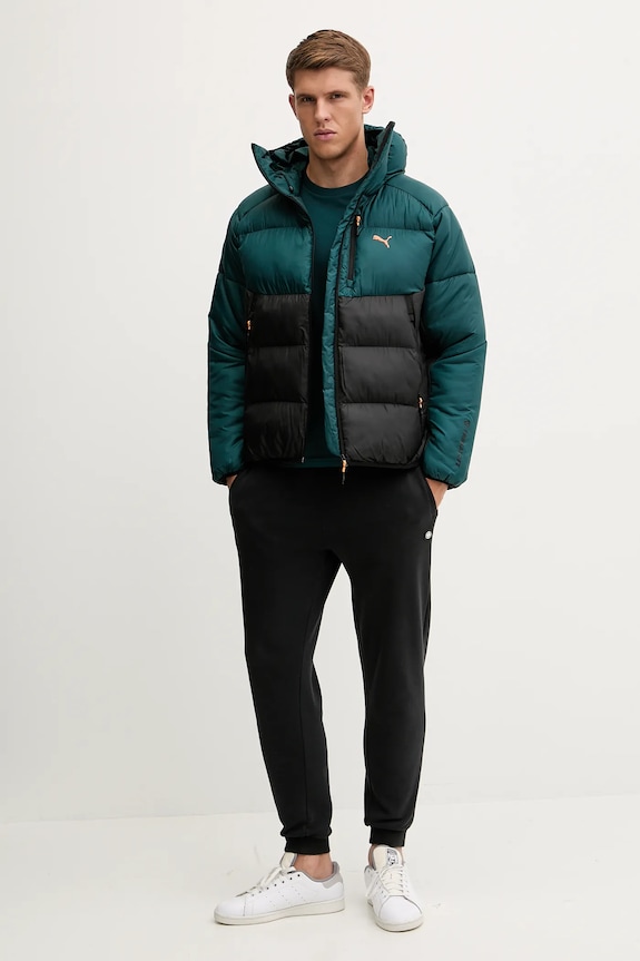 Бавовняна футболка Puma 684717 зелений AW25