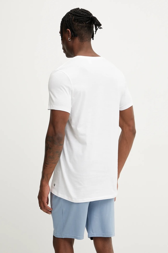 Ρούχα Βαμβακερό lounge t-shirt Calvin Klein Underwear 3-pack LV00NB4051 λευκό