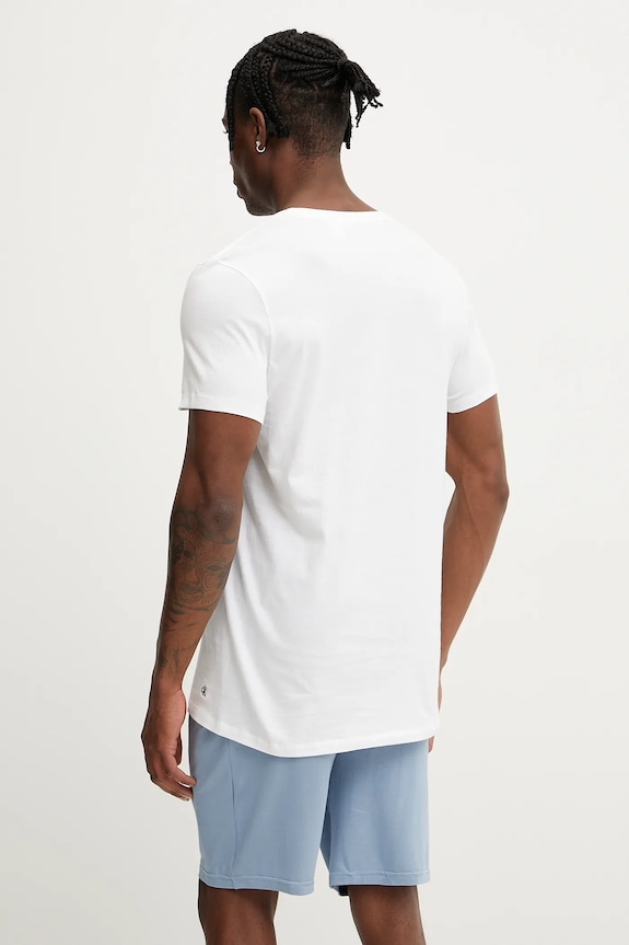 Ρούχα Βαμβακερό lounge t-shirt Calvin Klein Underwear 3-pack LV00NB4051 λευκό