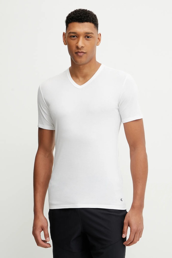 Μπλουζάκι Calvin Klein Underwear 3-pack slim μαύρο LV00NB4186