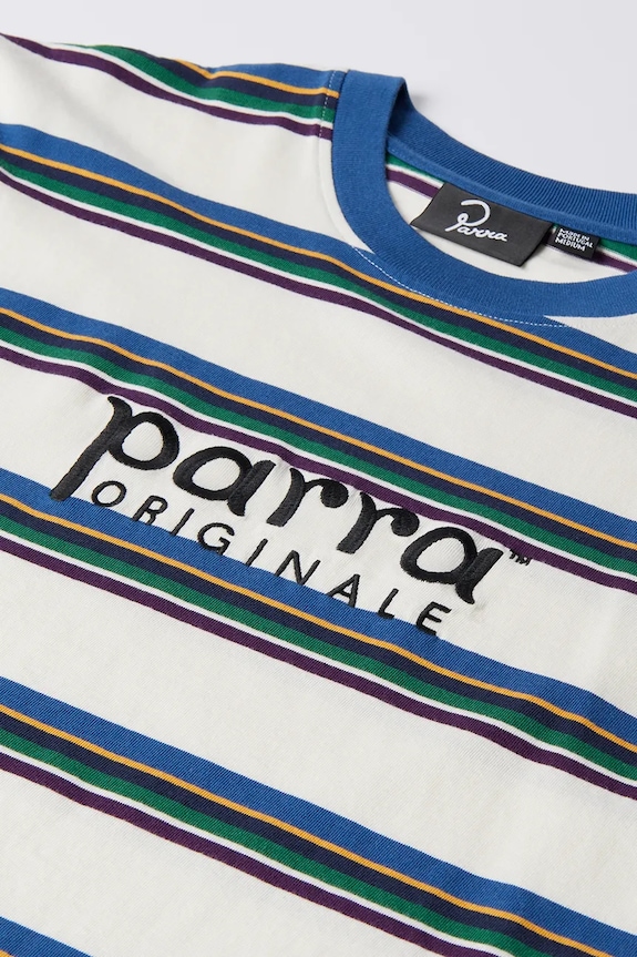 Clothing by Parra cotton t-shirt Originale 53520 white