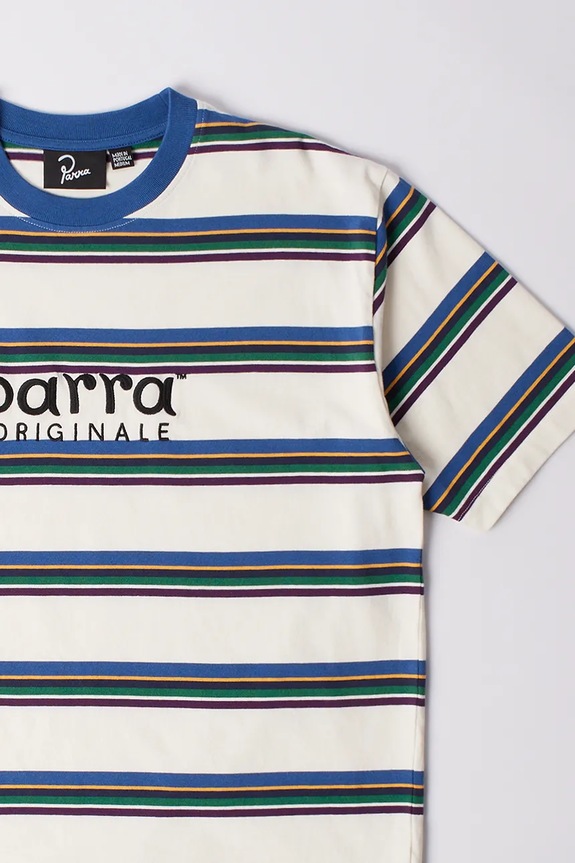 by Parra cotton t-shirt Originale 53520 white