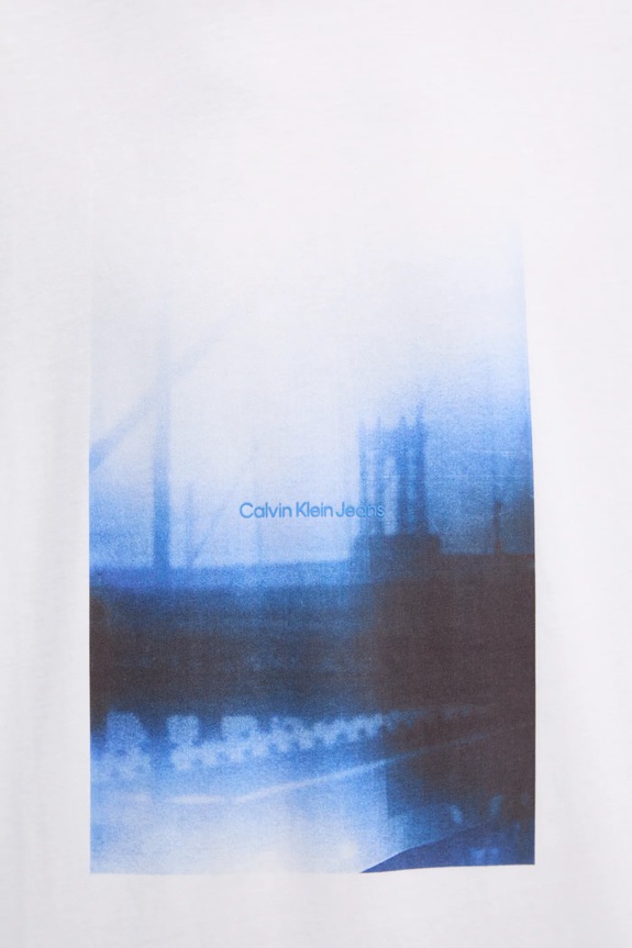Calvin Klein Jeans t-shirt bawełniany J30J327477 biały