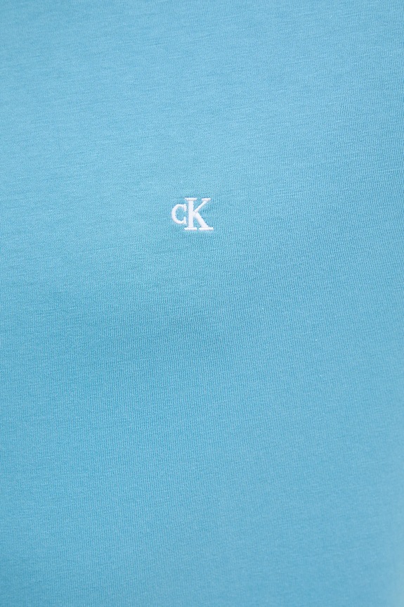 Βαμβακερό μπλουζάκι Calvin Klein Jeans LV040HM265 μπλε