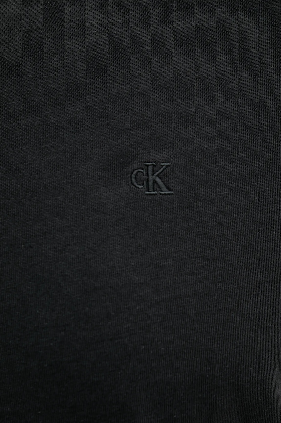 Calvin Klein Jeans t-shirt in cotone LV040HM265 nero