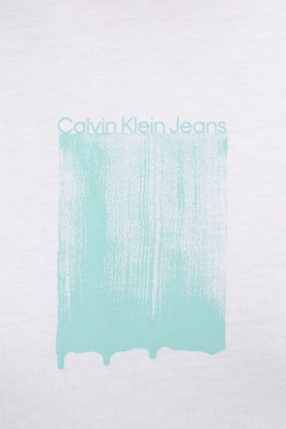 Calvin Klein Jeans t-shirt bawełniany J30J327522 biały