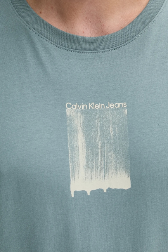 Calvin Klein Jeans tricou din bumbac J30J327522 gri