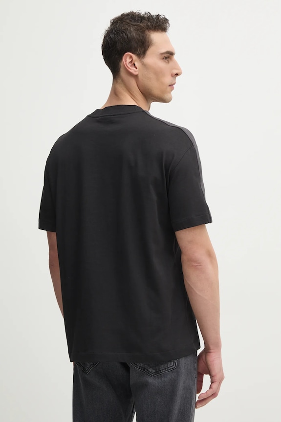 Îmbrăcăminte Calvin Klein Jeans tricou din bumbac J30J327237 negru