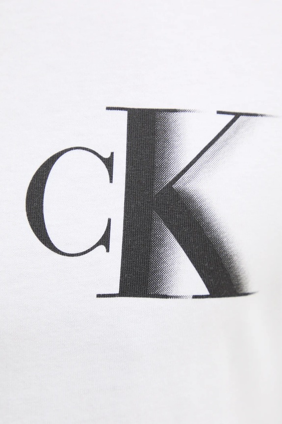 Calvin Klein Jeans t-shirt in cotone J30J327475 bianco