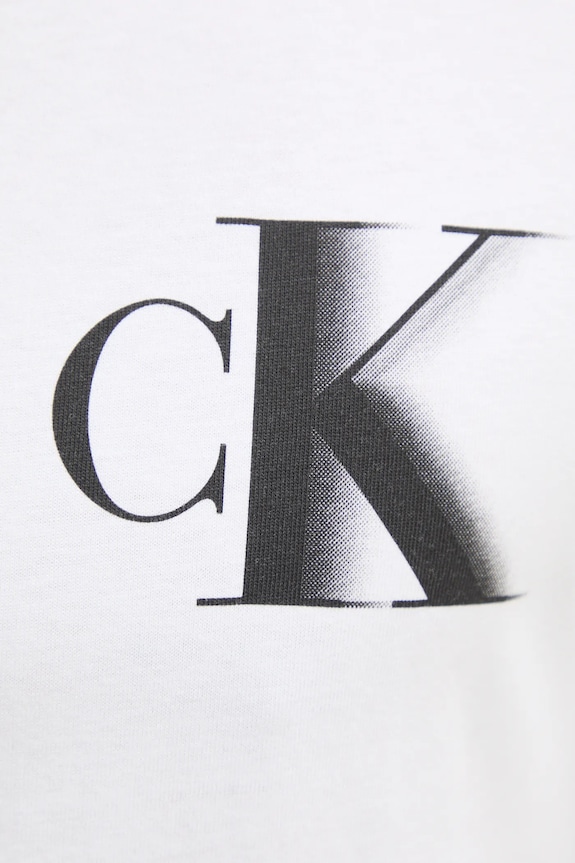 Calvin Klein Jeans t-shirt in cotone J30J327475 bianco