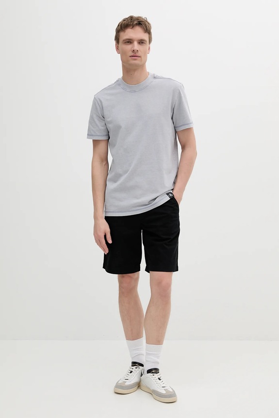 Βαμβακερό μπλουζάκι Calvin Klein Jeans J30J327267 μπλε SS25
