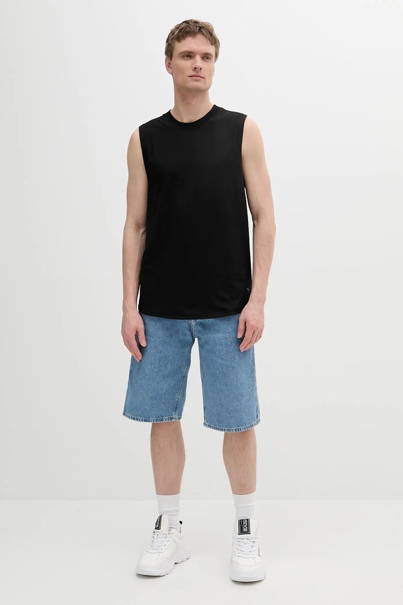 Calvin Klein Jeans t-shirt in cotone J30J327283 nero SS25