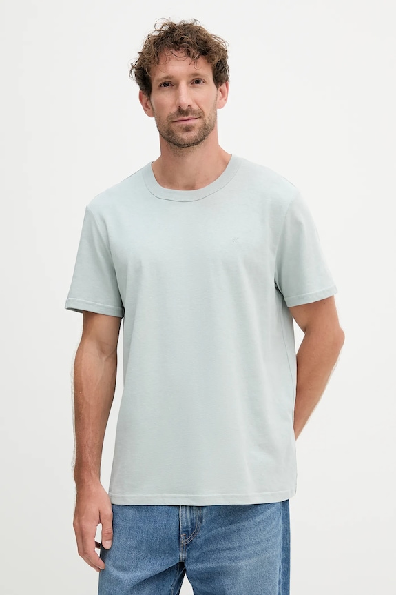 Tričko Calvin Klein Jeans kulatý šedá LV04RB007G
