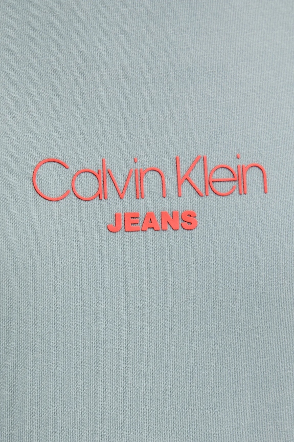 Bavlnené tričko Calvin Klein Jeans sivá LV04RB824G