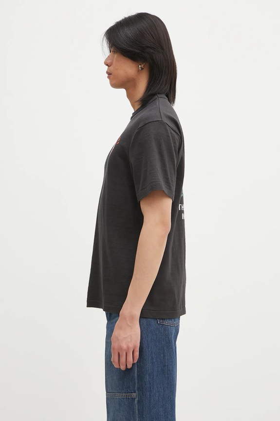 Хлопковая футболка Human Made GRAPHIC T-SHIRT HM29TE001 чёрный SS25