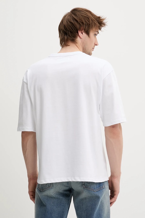 Oblečení Bavlněné tričko Fiorucci White Dreaming of You Print Relaxed Fit T-Shirt M02SMTSH101CJ01WH03 bílá