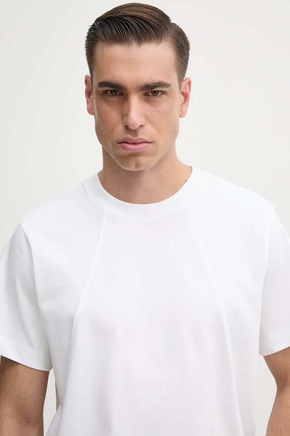G-Star t-shirt bawełniany biały D26449.C784