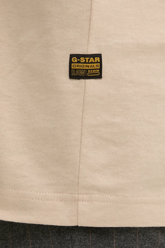 G-Star tricou din bumbac D26478.C336 bej