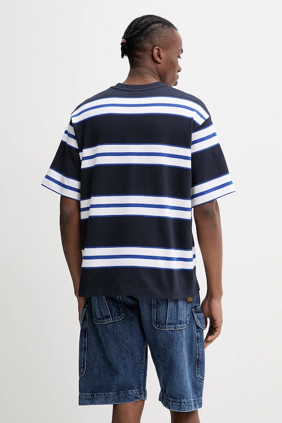 Abbigliamento G-Star t-shirt in cotone D25962.D973 blu navy