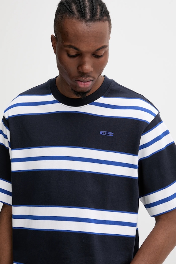 G-Star t-shirt in cotone blu navy D25962.D973