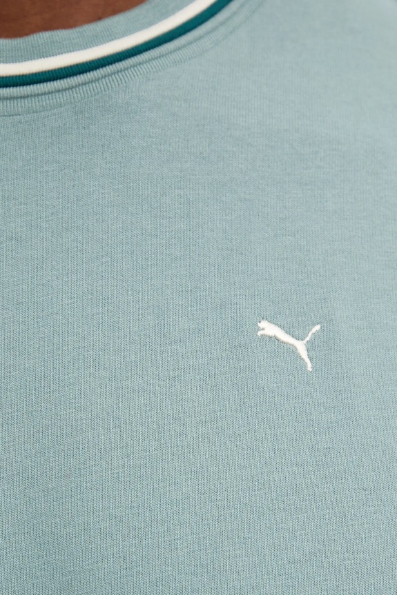 Хлопковая футболка Puma 629394 зелёный