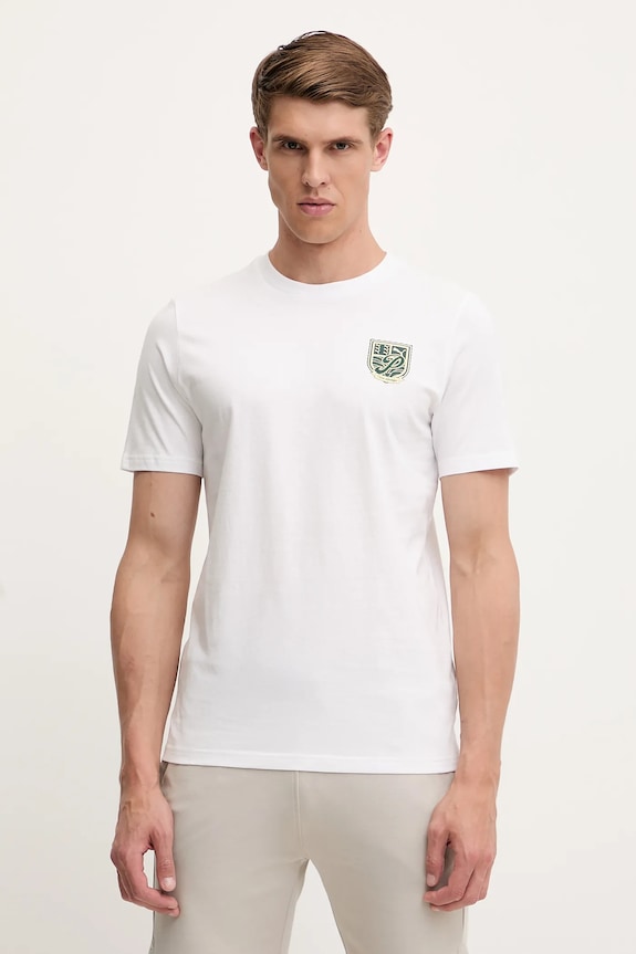 Odjeća Pamučna majica Puma 629628 bijela