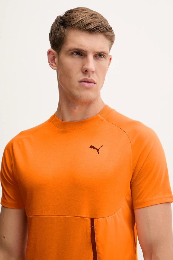Puma t-shirt treningowy pomarańczowy 629673