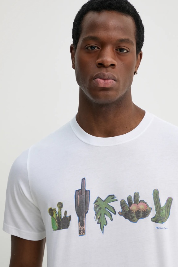 PS Paul Smith t-shirt bianco M2R.011R.PP5075