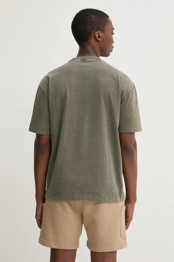 Ρούχα Βαμβακερό μπλουζάκι Hollister Co. KI324.5061.331 πράσινο