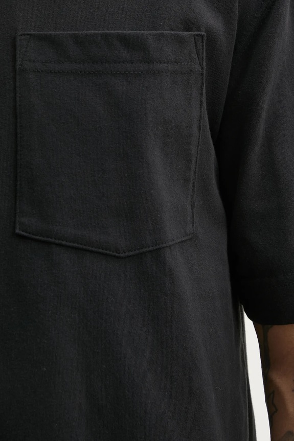Hollister Co. t-shirt bawełniany KI324.5062.900 czarny