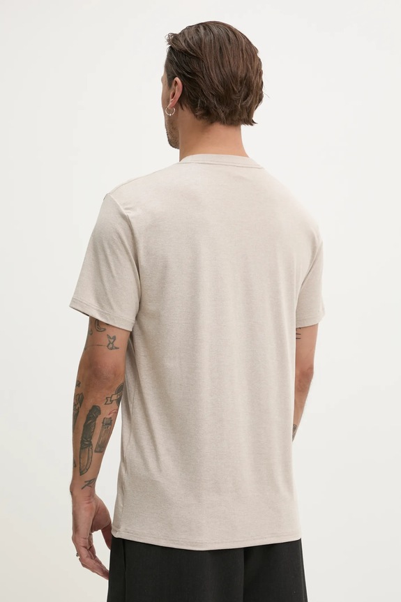 Odzież Hollister Co. t-shirt KI324.5089.172 beżowy