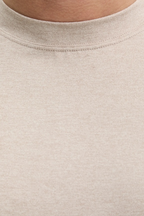 Hollister Co. t-shirt KI324.5089.172 beżowy