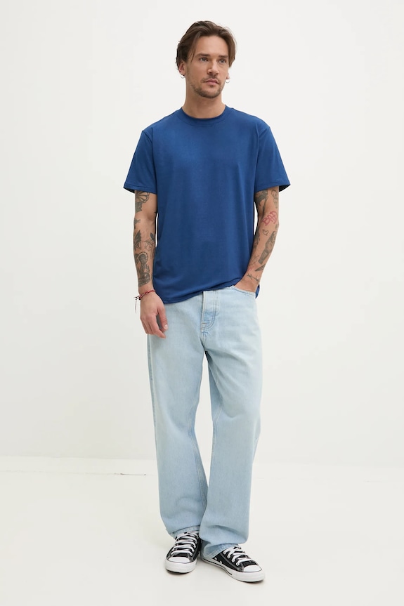 Hollister Co. tricou KI324.5089.202 bleumarin SS25