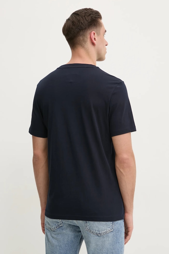 Odzież Tommy Hilfiger t-shirt bawełniany MW0MW38622 granatowy
