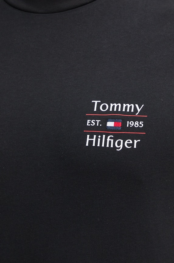 Pamučna majica Tommy Hilfiger MW0MW38622 crna
