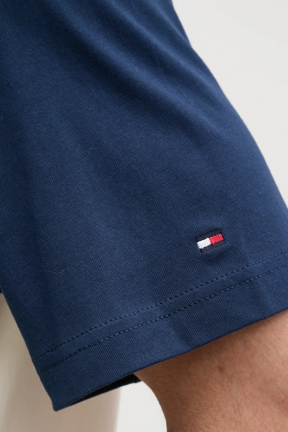 Tommy Hilfiger tricou din bumbac MW0MW39169 bleumarin
