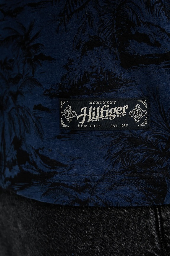 Βαμβακερό μπλουζάκι Tommy Hilfiger MW0MW38933 σκούρο μπλε