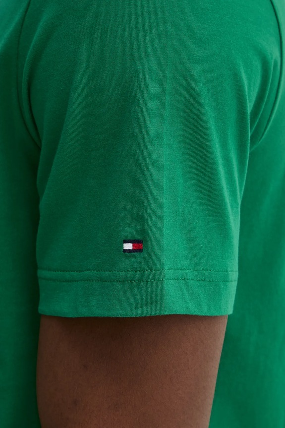 Tommy Hilfiger tricou din bumbac MW0MW39149 verde