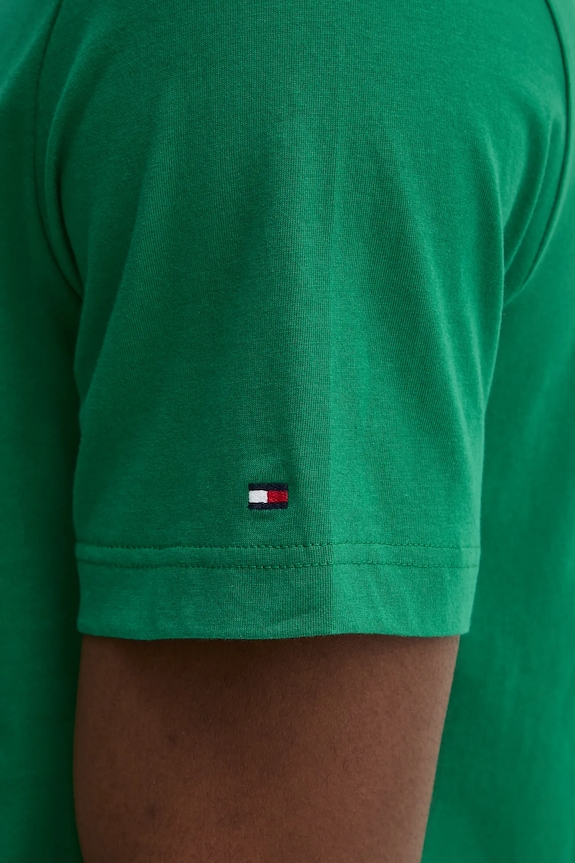 Tommy Hilfiger tricou din bumbac MW0MW39149 verde