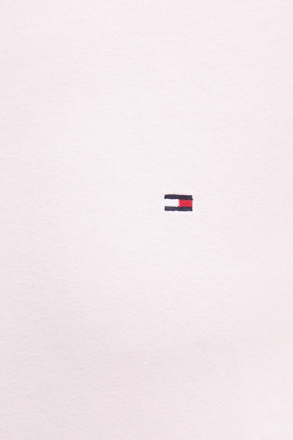 Tommy Hilfiger T-shirt męski bawełniany różowy MW0MW39995